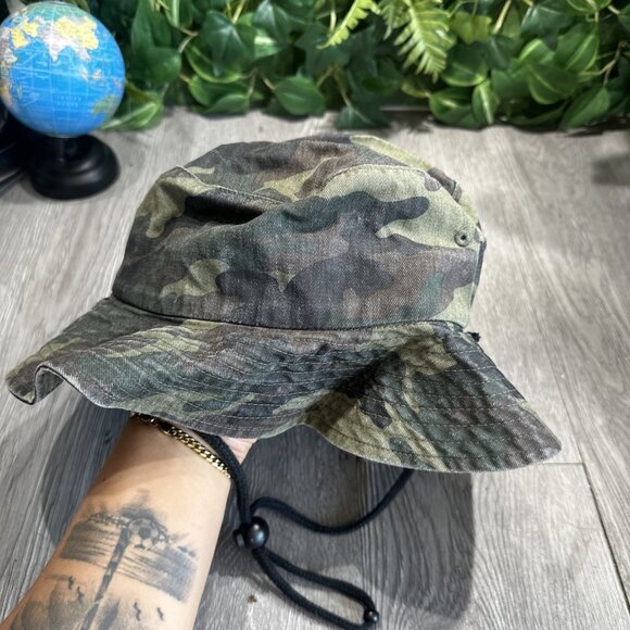 Quiksilver Bushmaster Hat - Safari Boonie Floppy Hat - AQYHA03314 L/XL - Picture 3 of 5